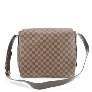 Louis Vuitton Damier Ebene Bastille leather shoulder bag crossbody messenger